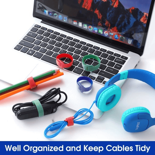 Cable Organizer Cable Management Cable Winder Tape Protector for Wire Ties Phone Accessories Organizador Cables - Image 2