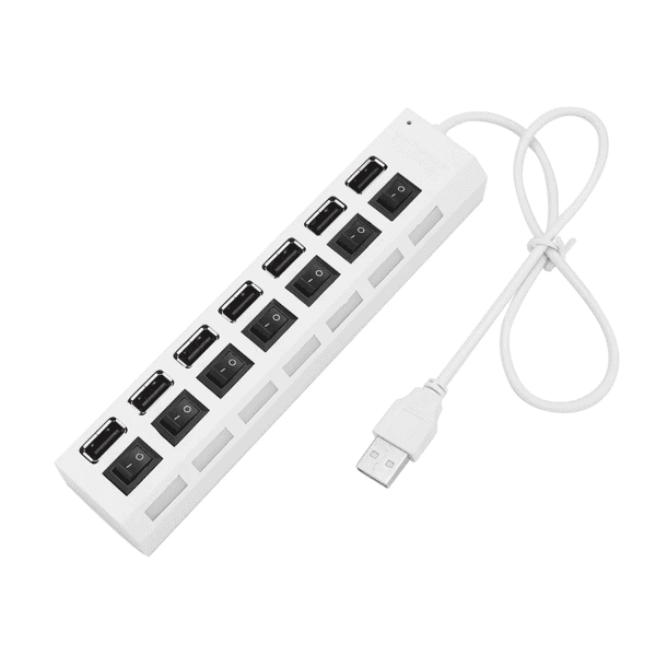 USB Hub Hub USB Adapter Multi Ports Use Power Adapter Extensor USB 2.0 PC Computer Accessories Switch USB for Laptop - Image 8